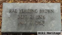 Bonnie Rae Yeilding Brown