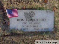 Don C Mccreery