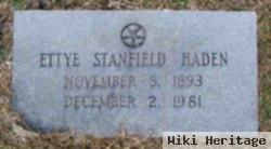 Ettye Stanfield Haden