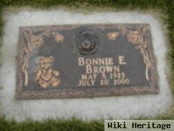 Bonnie E Brown