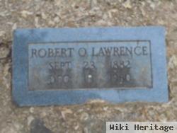 Robert Orr "bert" Lawrence, Sr