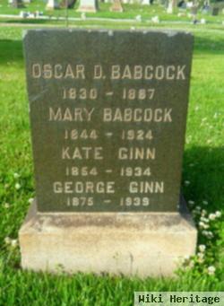 Oscar D. Babcock