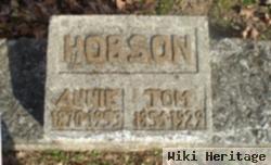 Thomas F. "tom" Hobson