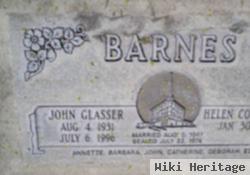 John Glasser Barnes