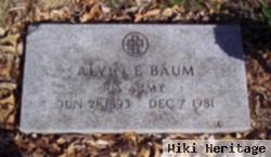 Alvin Ernest Baum