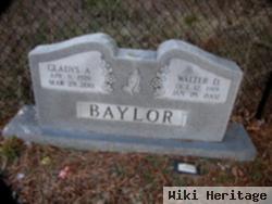 Walter D Baylor