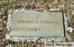 Johnny D. Freeman