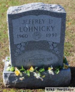 Jeffrey E. Lohnicky