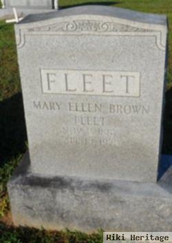 Mary Ellen Brown Fleet