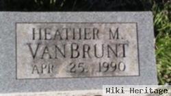 Heather M Vanbrunt