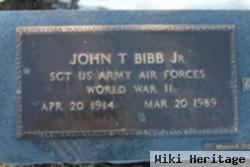 John T Bibb, Jr