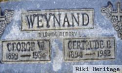 Gertrude Elizabeth "gertie" Pederson Weynand