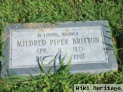 Mildred Mae Piper Britton