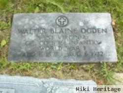 Walter Blaine Ogden