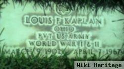 Louis F Kaplan