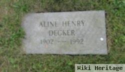 Aline Henry Decker