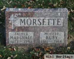 Marshall Morsette, Jr