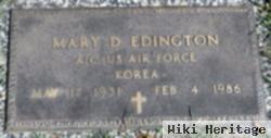 Mary D. Edington