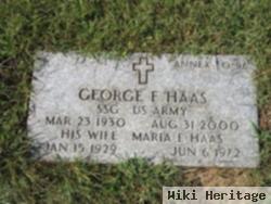 Ssgt George F. Haas