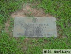 William F Hoyle