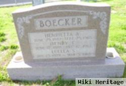 Henry F Boecker