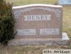 Le Von M. Henry