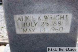 Alice King Wright