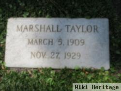 Marshall Taylor