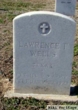 Pfc Lawrence F. Wells