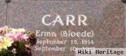 Erma Bloede Carr