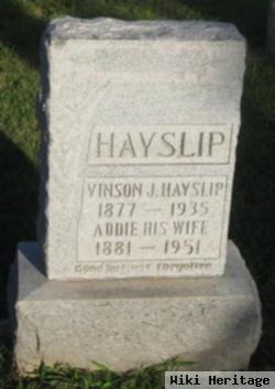 Vinson J. Hayslip