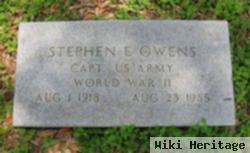 Stephen Edward "steve" Owens