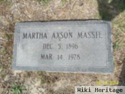 Martha Axson Massie