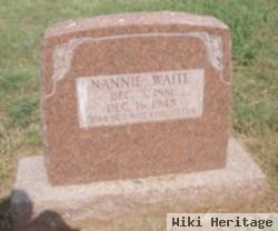 Nannie Porter Waite