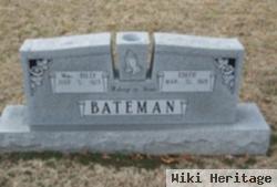 William B "billy" Bateman