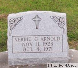 Verbie O. Arnold