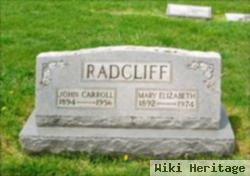 John Carroll Radcliff