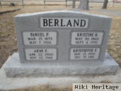 Fanuel P Berland