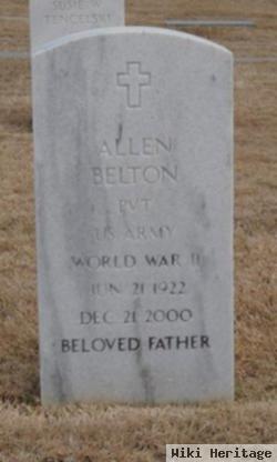 Pvt Allen Belton