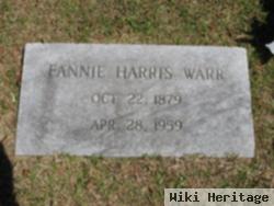 Frances Mae "granny" Harris Warr