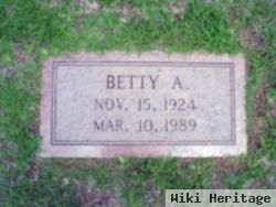 Betty Almeadia Curington Bevan