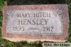 Mary J. Hitch Hensley