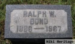 Ralph Weldon Bond