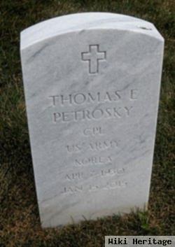 Thomas Edward Petrosky