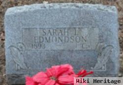 Sarah I Edmondson