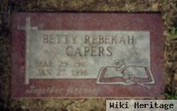 Betty Rebekah Buster Capers