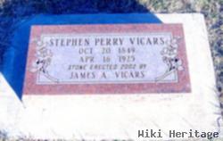 Stephen Perry Vicars