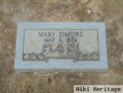 Mary Simons