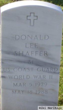 Donald Lee Shaffer