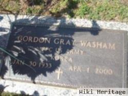 Gordon Gray Washam